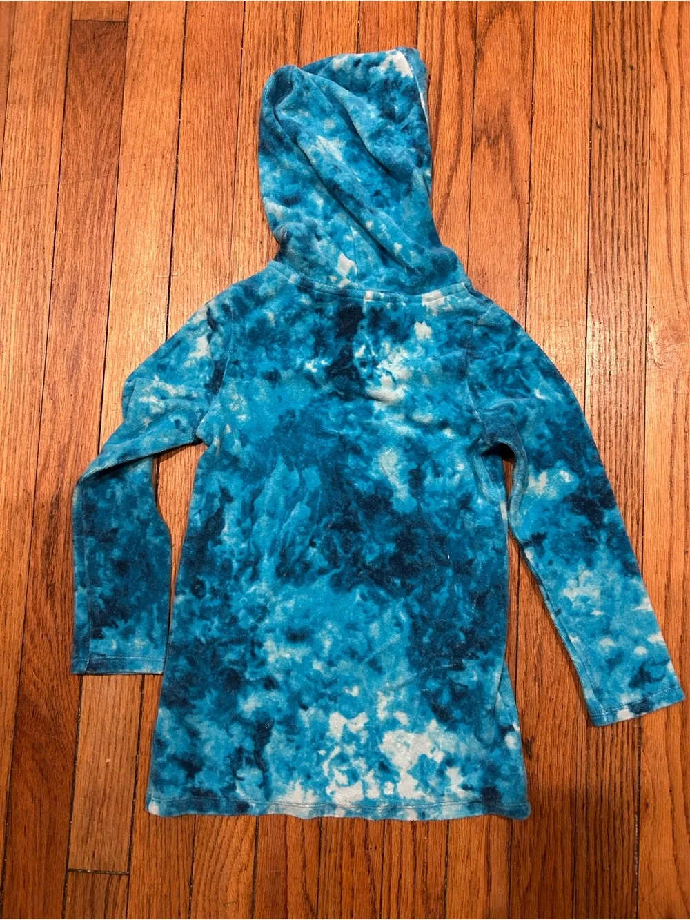Land’s End hooded terry swim coverup
